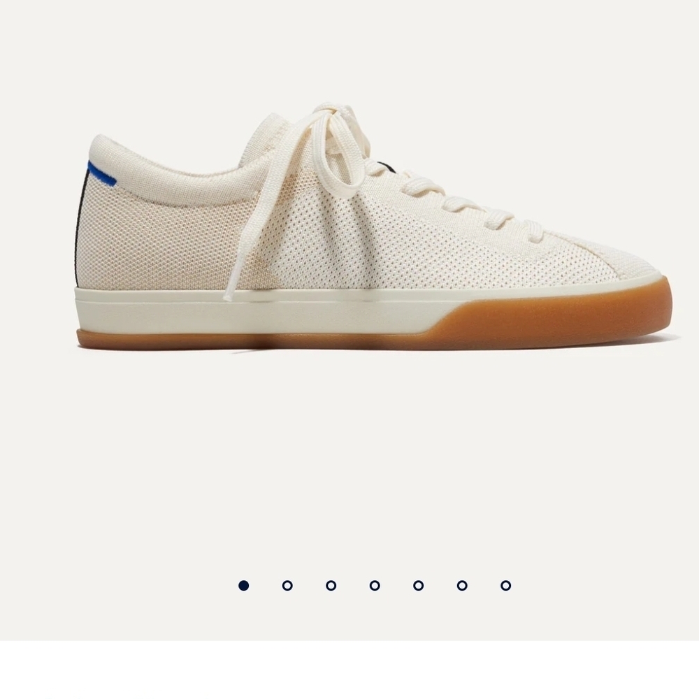 Rothy's Blonde Lace Up Sneaker